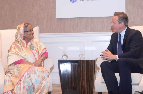 Leaving EU won’t be a wise decision, Hasina’s advice to Cameron