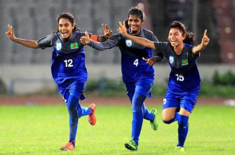 Bangladesh girls maul Kyrgyzstan 10-0