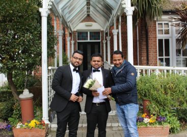 Bangladeshi Gay couple unite in marriage at London